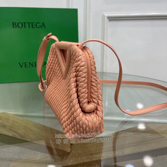 Bottega veneta高端女包 8546B BV寶緹嘉2021包包最新triangle倒三角手提單肩斜挎包三角包  gxz1252